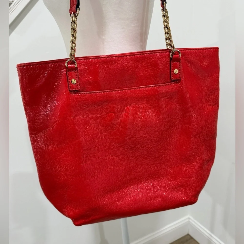 Michael Kors Vibrant Red Tote Bag